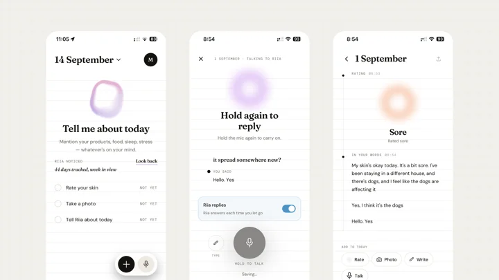 Riia app design