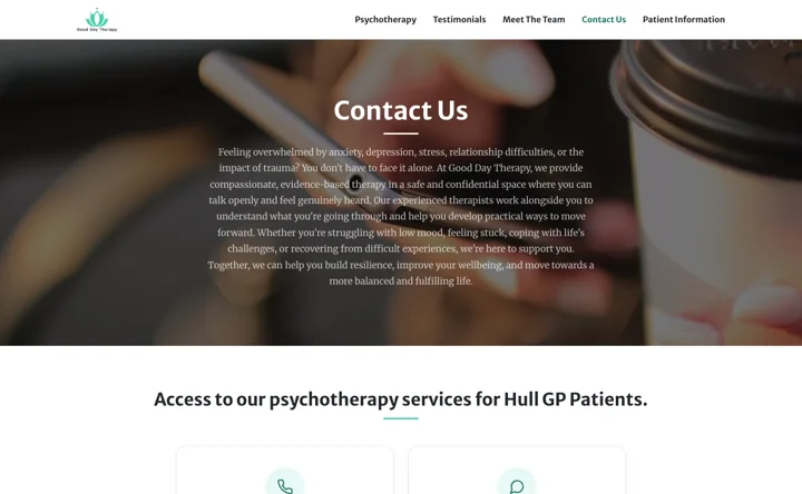 Website design